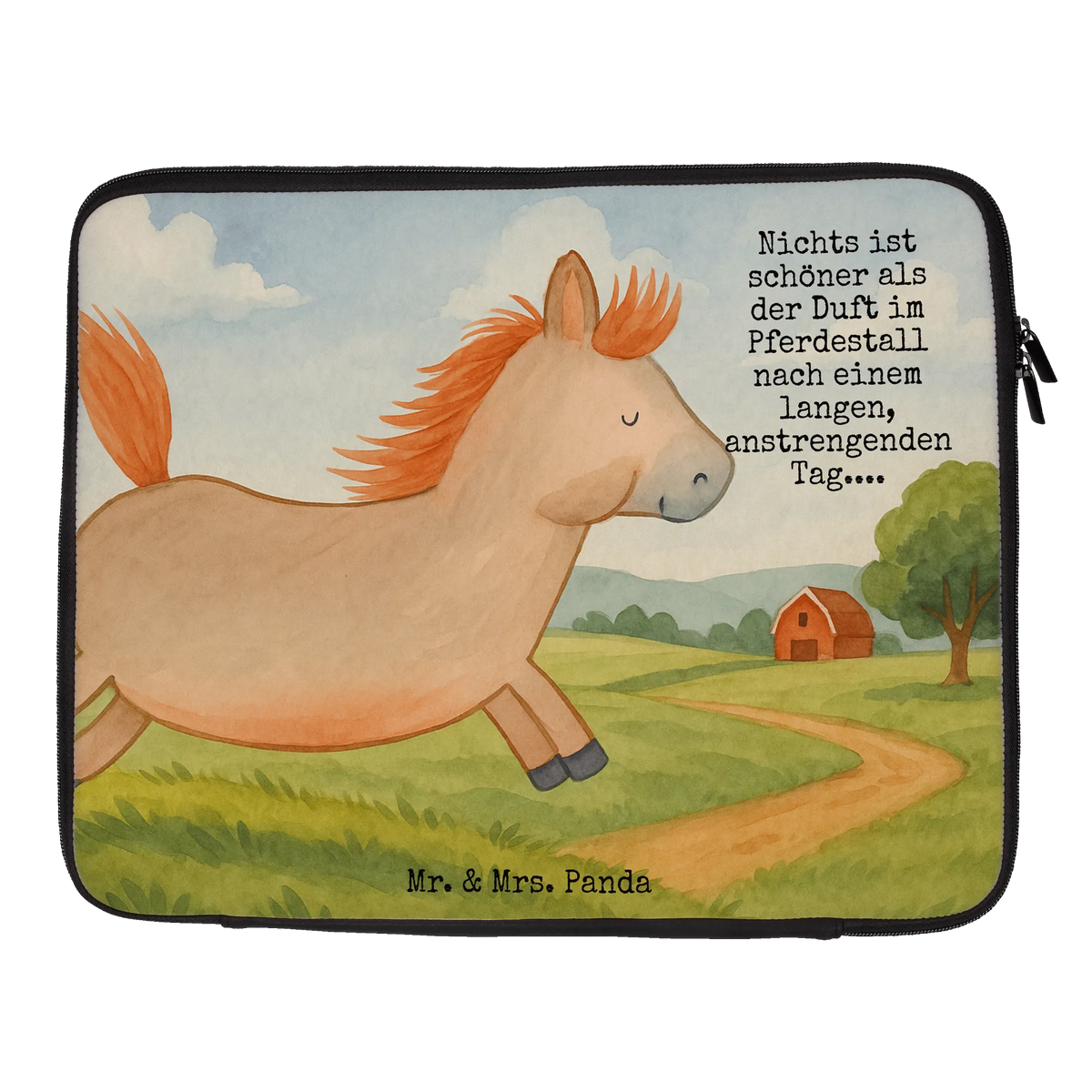 Laptop Bag Horse Jump Design farm animals, animals, farm, stable, riding out, horses, riding, horse stable, horse owner, horse