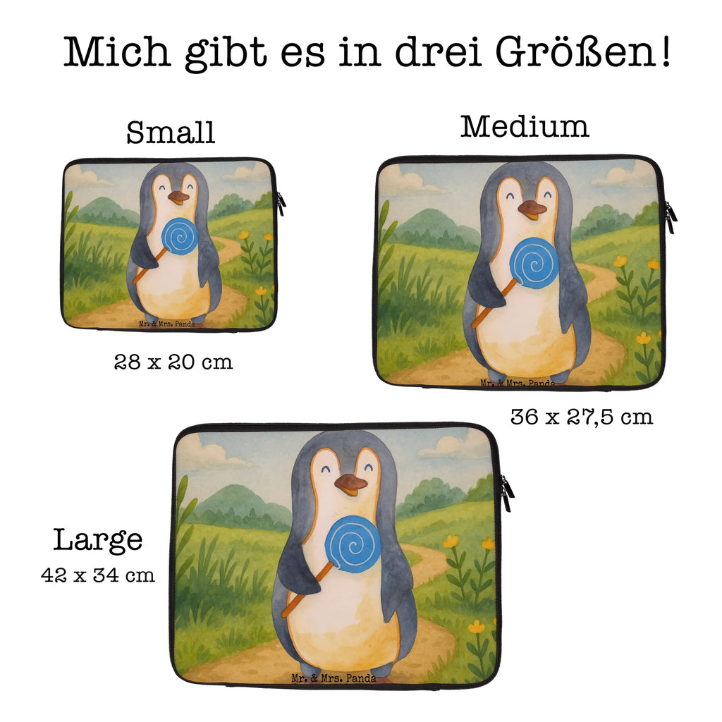 Notebook Tasche Pinguin Lolli Design