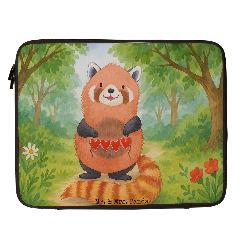 Notebook Tasche Roter Panda Design