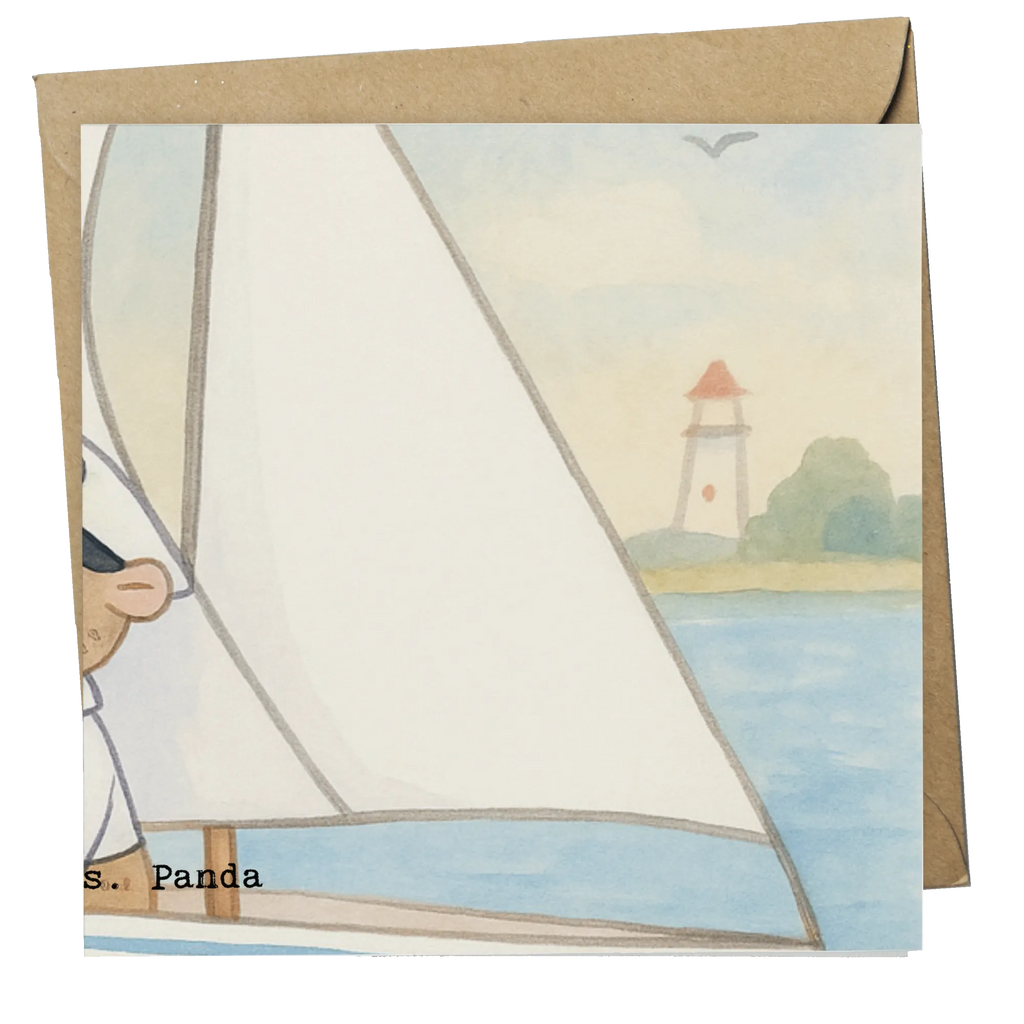 Deluxe Karte Bär Segeln Design Geburtstagskarte, Grußkarte, Klappkarte, Hochzeitskarte, Einladungskarte, Hochwertige Grußkarte, Karte, Glückwunschkarte, Hochwertige Klappkarte, Geschenk, Sport, Sportart, Hobby, Schenken, Danke, Dankeschön, Auszeichnung, Gewinn, Sportler, Segelboot, segeln, Segeltörn, Yachtclub, Segelschule