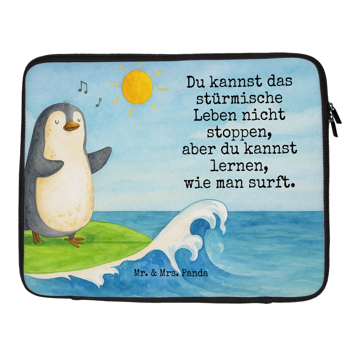 Torba na laptop Pingwin surfista Design Computertasche, Laptop-Case, Laptophülle, Notebook Case, Tasche Laptop, Laptop Sleeve, Notebook-Case, Notebook Sleeve, Laptop Hülle, Notebook-Sleeve, Hülle Laptop, Notebook Hülle, Laptop Case, Laptop-Sleeve, Notebook Tasche, Laptoptasche, Laptop Tasche, Schutzhülle Laptop, Schutzhülle Notebook, Laptop-Hülle, Notebookhülle, Notebooktasche, Pinguin, Wellen Reiten, Pinguine, Surfer, Portugal, Urlaub, Surfen, Hawaii, Wellen