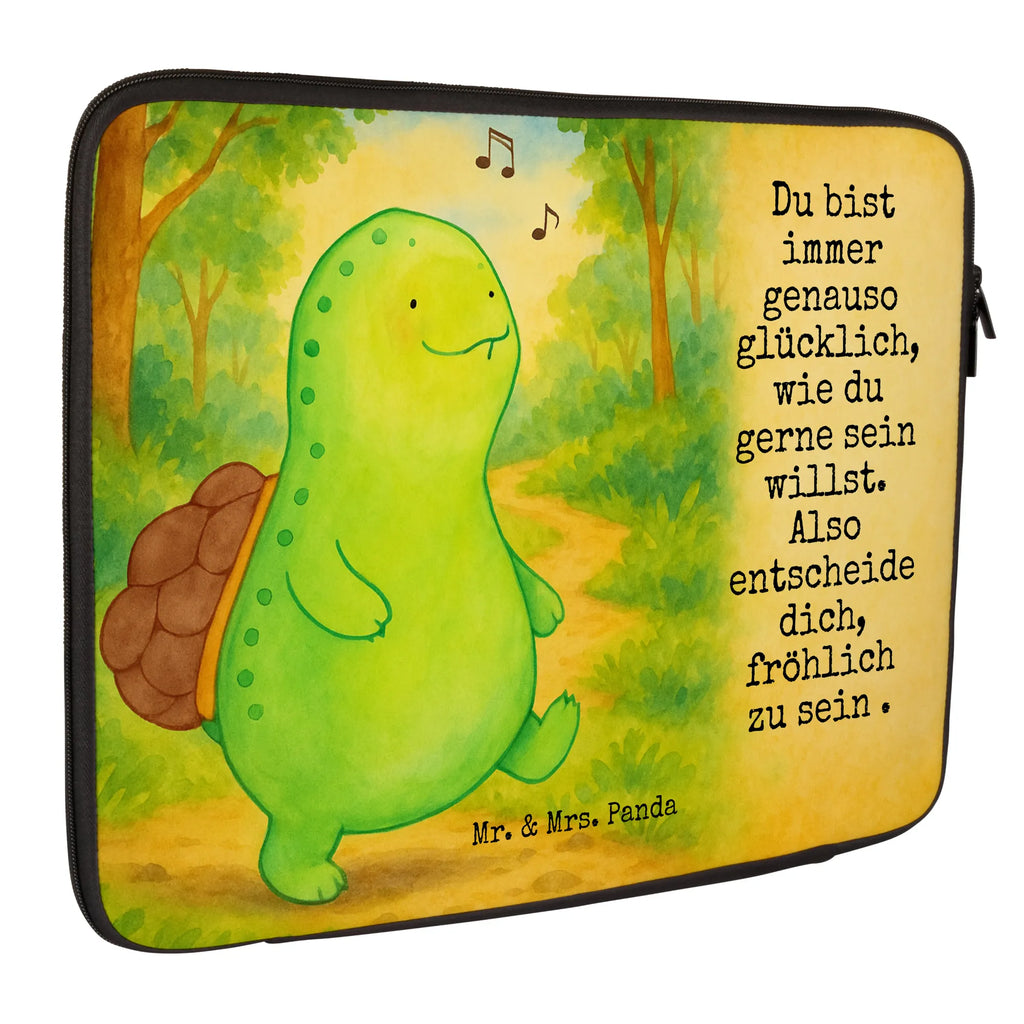 Notebook Tasche Schildkröte Pfeifen Design