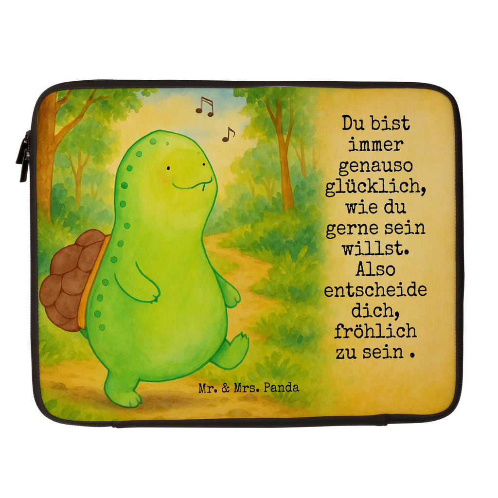 Notebook Tasche Schildkröte Pfeifen Design