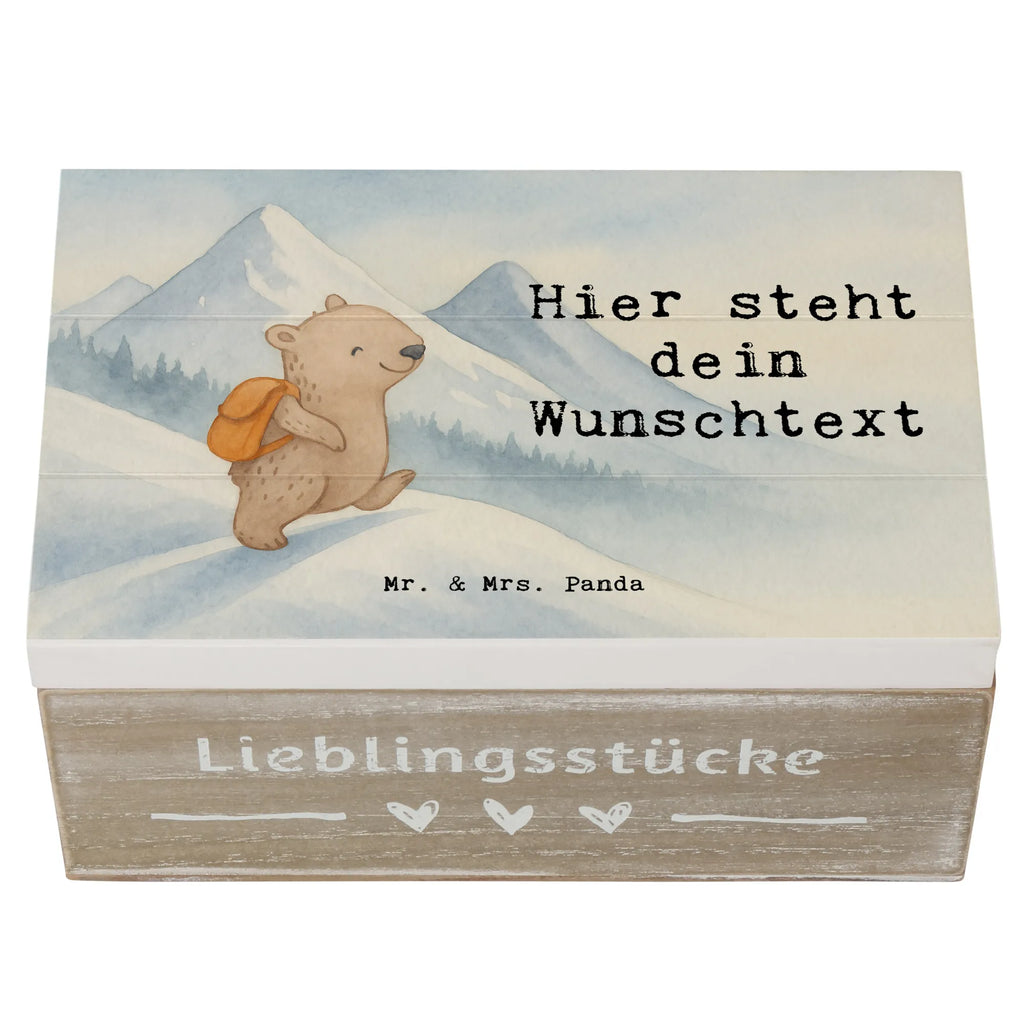 Personalisierte Holzkiste Bär Bergsteigen Design Dekokiste mit Namen, GEschenkdose personalisiert, mit Namen, Holzkiste Personalisiert, Kiste mit Namen, Erinnerungskiste, Aufbewahrungsbox Personalisiert, Truhe Personalisiert, Schatulle Personalisiert, Truhe mit Namen, Erinnerungskiste Personalisiert, Schatulle mit Namen, Erinnerungsbox Personalisiert, Geschenkbox personalisiert, Holzkiste mit Namen, Schatzkiste mit Namen, Dekokiste Personalisiert, Aufbewahrungsbox mit Namen, Kiste Personalisiert, Schatzkiste Personalisiert, Erinnerungsbox mit Namen, Geschenk, Sport, Sportart, Hobby, Schenken, Danke, Dankeschön, Auszeichnung, Gewinn, Sportler, Bergsteigen, Alpinismus, Alpinwandern, Bergsport, Trekking, wandern