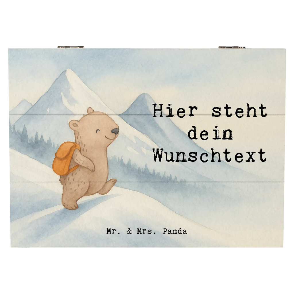 Personalisierte Holzkiste Bär Bergsteigen Design Dekokiste mit Namen, GEschenkdose personalisiert, mit Namen, Holzkiste Personalisiert, Kiste mit Namen, Erinnerungskiste, Aufbewahrungsbox Personalisiert, Truhe Personalisiert, Schatulle Personalisiert, Truhe mit Namen, Erinnerungskiste Personalisiert, Schatulle mit Namen, Erinnerungsbox Personalisiert, Geschenkbox personalisiert, Holzkiste mit Namen, Schatzkiste mit Namen, Dekokiste Personalisiert, Aufbewahrungsbox mit Namen, Kiste Personalisiert, Schatzkiste Personalisiert, Erinnerungsbox mit Namen, Geschenk, Sport, Sportart, Hobby, Schenken, Danke, Dankeschön, Auszeichnung, Gewinn, Sportler, Bergsteigen, Alpinismus, Alpinwandern, Bergsport, Trekking, wandern