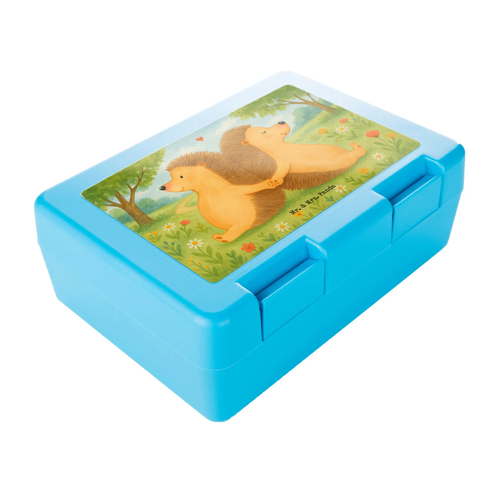 Brotdose Igel händchenhaltend Design