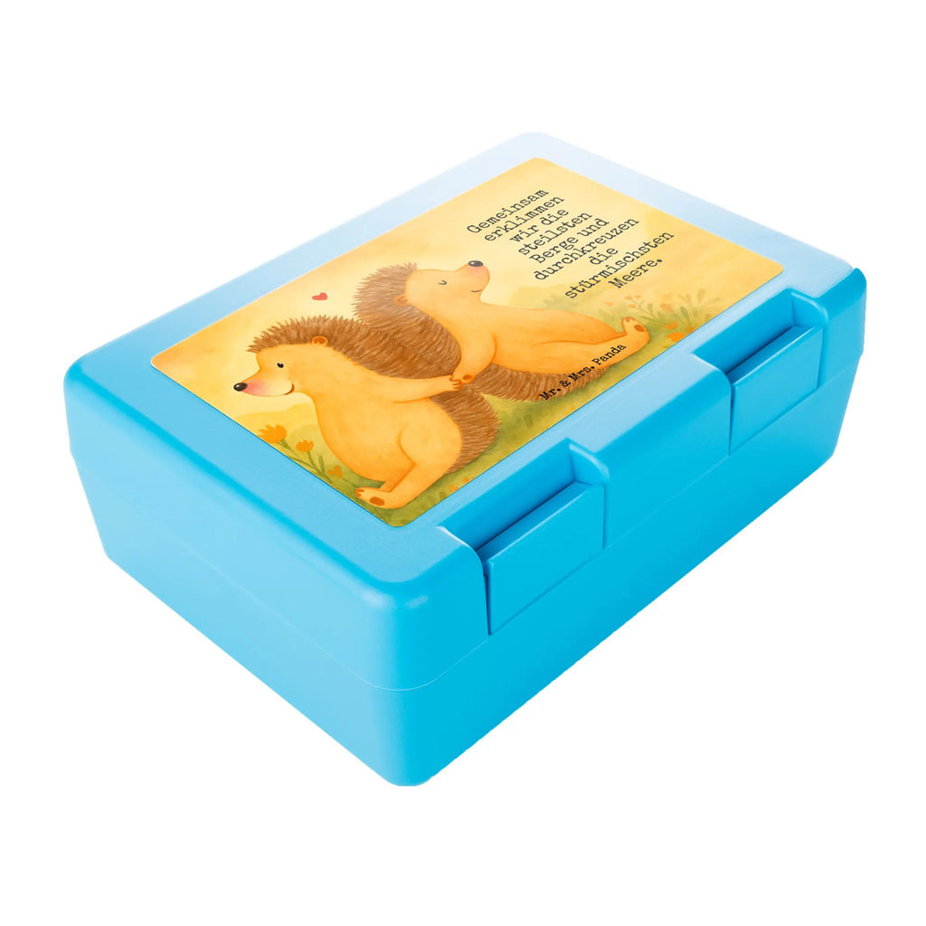 Brotdose Igel händchenhaltend Design