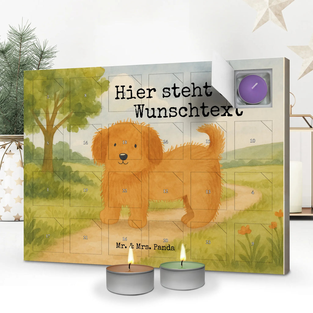 Personalisierter Duftkerzen Adventskalender Hund Flauschig Design Personalisierter Duftkerzen Adventskalender, Sprüche, Hund, Hunderasse, Hundebesitzer, Hundemotiv, Haustier, Tierliebhaber, Hundeliebe, Frauchen, Hundemama, Hunde