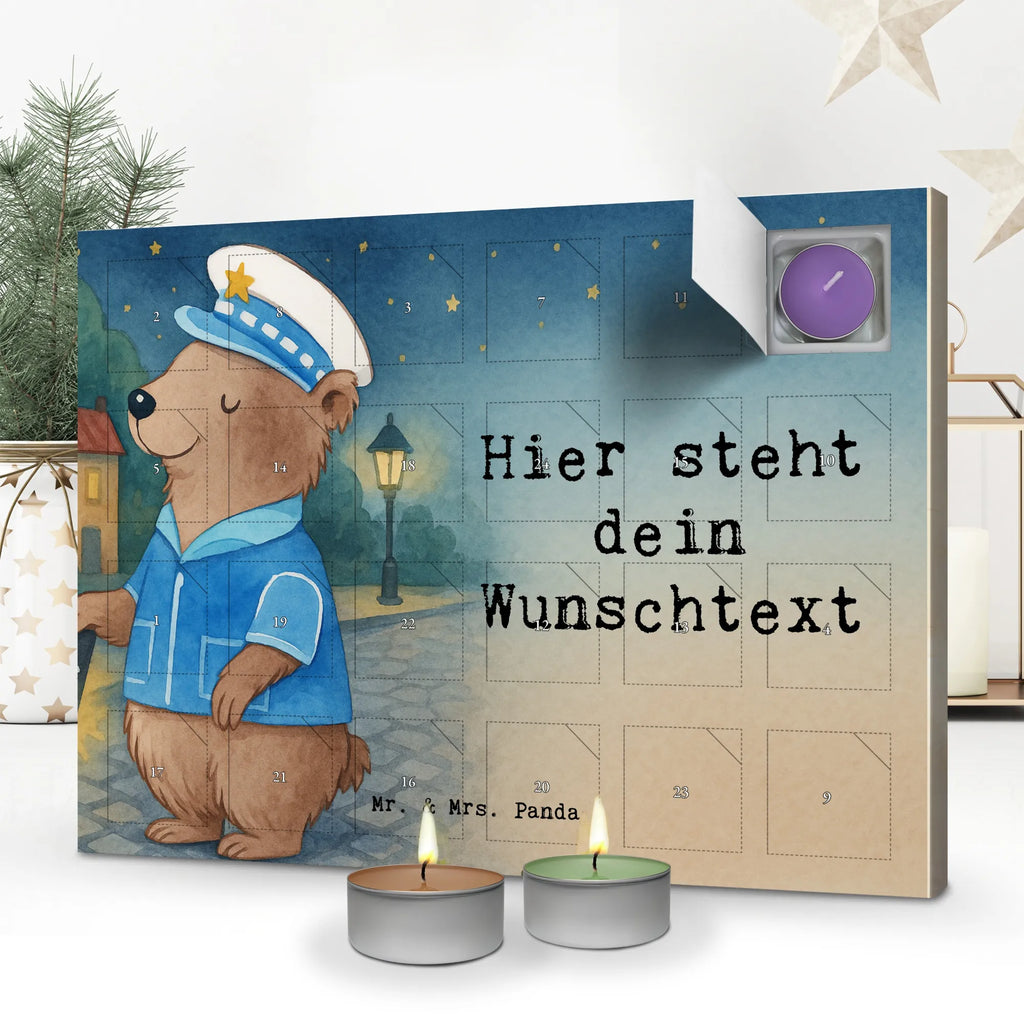 Personalisierter Duftkerzen Adventskalender Polizist Leidenschaft Design Personalisierter Duftkerzen Adventskalender, Geschenk, Schenken, Jubiläum, Danke, Dankeschön, Beruf, Ausbildung, Abschied, Rente, Kollege, Kollegin, Arbeitskollege, Mitarbeiter, Firma, Studium, Polizist, Polizeibeamter, Polizei, Wachmann, Cop