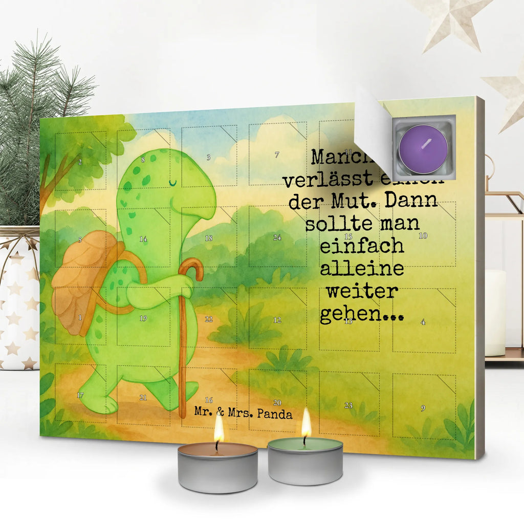 Scented candle advent calendar tortoise walker Design turtle, tortoise, reptile, ancient creature, cute, sweet, gift, gift ideas, birthday gift, illustrated, funny, turtle gift items, funny turtle gifts, pet turtles, mom, best friend, sister or daughter, turtle lover, new beginning, turtles, motivational slogan, motivation