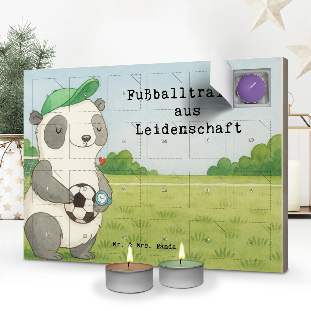 Scented candle advent calendar soccer coach passion Design gift, gift idea, best, farewell gift, passing exam, anniversary, retirement, promotion, job start, sayings, funny, profession