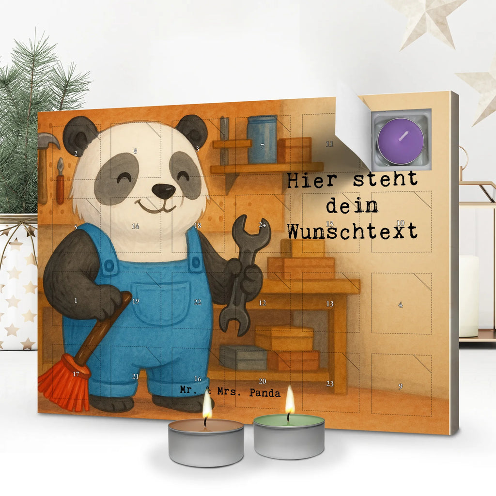 Personalisierter Duftkerzen Adventskalender Hausmeister Leidenschaft Design Personalisierter Duftkerzen Adventskalender, Geschenk, Schenken, Jubiläum, Danke, Dankeschön, Beruf, Ausbildung, Abschied, Rente, Kollege, Kollegin, Arbeitskollege, Mitarbeiter, Firma, Concierge, Facility Manager, Hausverwalter, Hausmeister