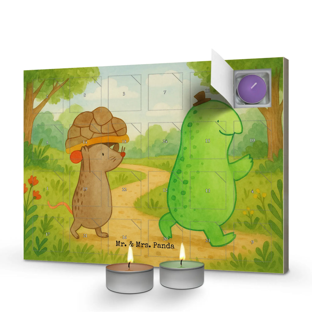 Scented candle advent calendar tortoise Mouse Design turtle, tortoise, reptile, ancient creature, cute, sweet, gift, gift ideas, birthday gift, illustrated, funny, turtle gift items, funny turtle gifts, pet turtles, mom, best friend, sister or daughter, turtle lover, best friends, friends, mouse, girlfriends