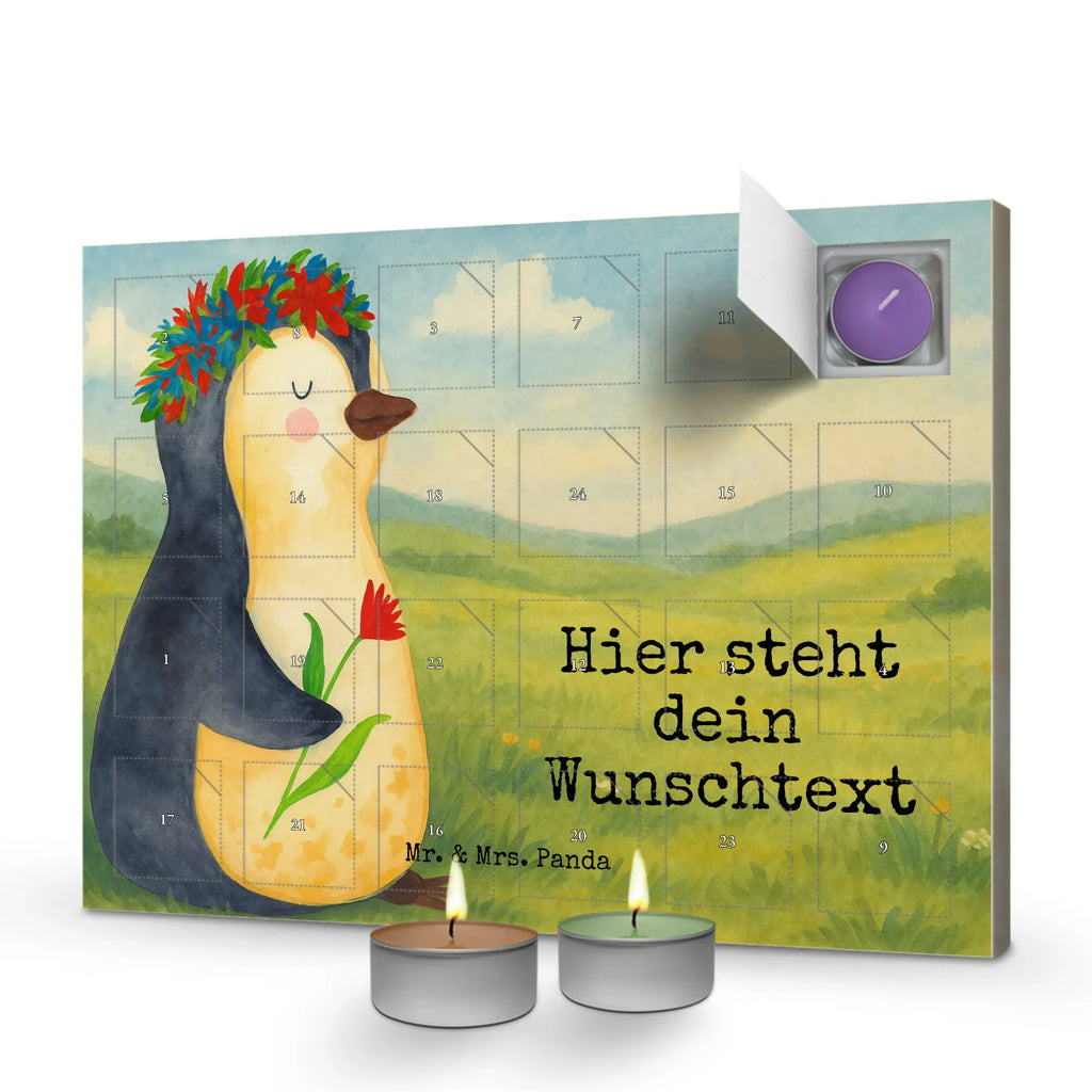  pingwin kwiaty Design Pinguin