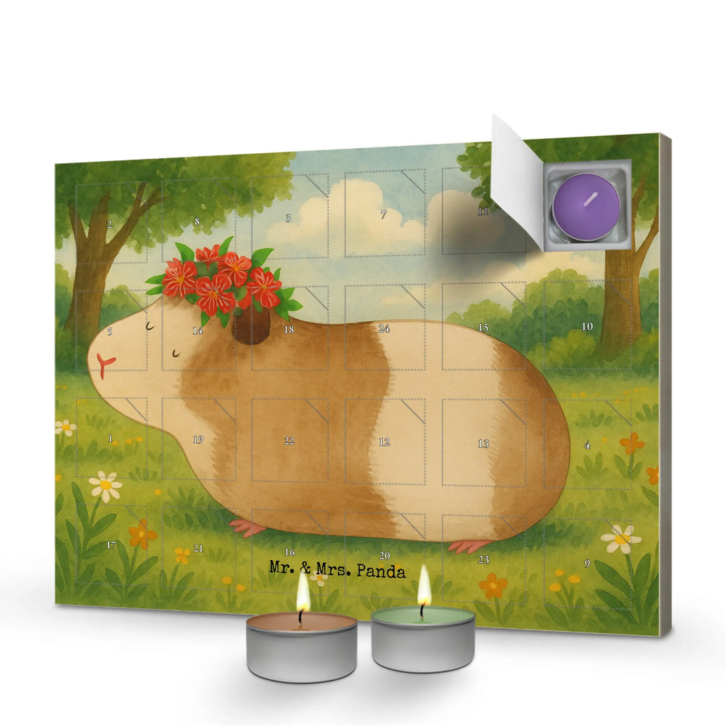 Scented candle advent calendar Guinea pig wisdom Design small animals, cute, funny, cute animal motives, hand drawn, small world, funny sayings, good mood, happy, gifts, gift ideas, special gifts, animal lover, card, wisdom, guinea pig, saying, reality, motivation, wonder, meerie, Meeries, flower child, wonderland