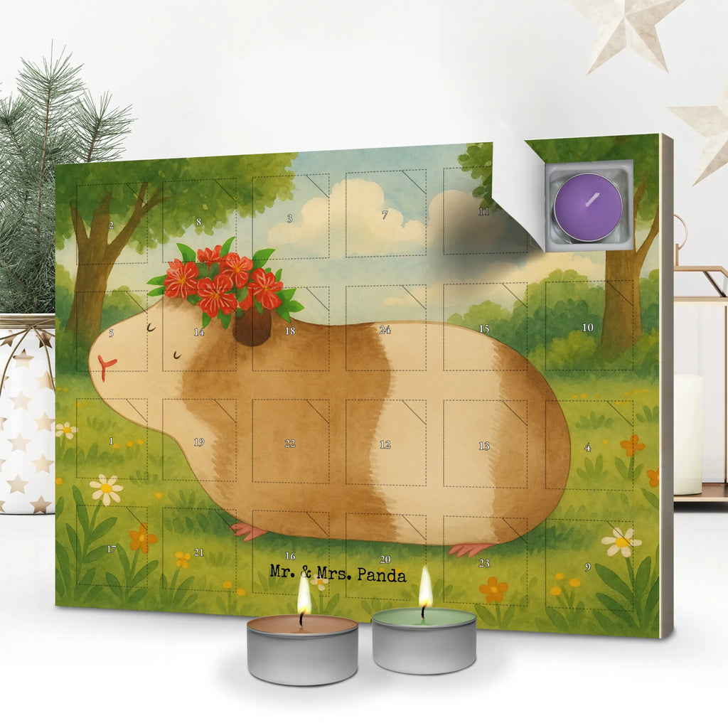 Scented candle advent calendar Guinea pig wisdom Design small animals, cute, funny, cute animal motives, hand drawn, small world, funny sayings, good mood, happy, gifts, gift ideas, special gifts, animal lover, card, wisdom, guinea pig, saying, reality, motivation, wonder, meerie, Meeries, flower child, wonderland