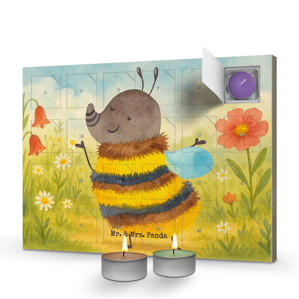 Scented candle advent calendar bumblebee fluffy Design small animals, cute, funny, cute animal motives, hand drawn, small world, funny sayings, good mood, happy, gifts, gift ideas, special gifts, animal lover, card, Fluffy, Flower, Nature, Bee, Bumblebee