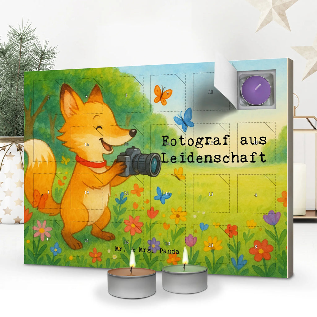 Scented candle advent calendar photographer passion Design gift, gift idea, best, farewell gift, passing exam, anniversary, retirement, promotion, job start, sayings, funny, profession