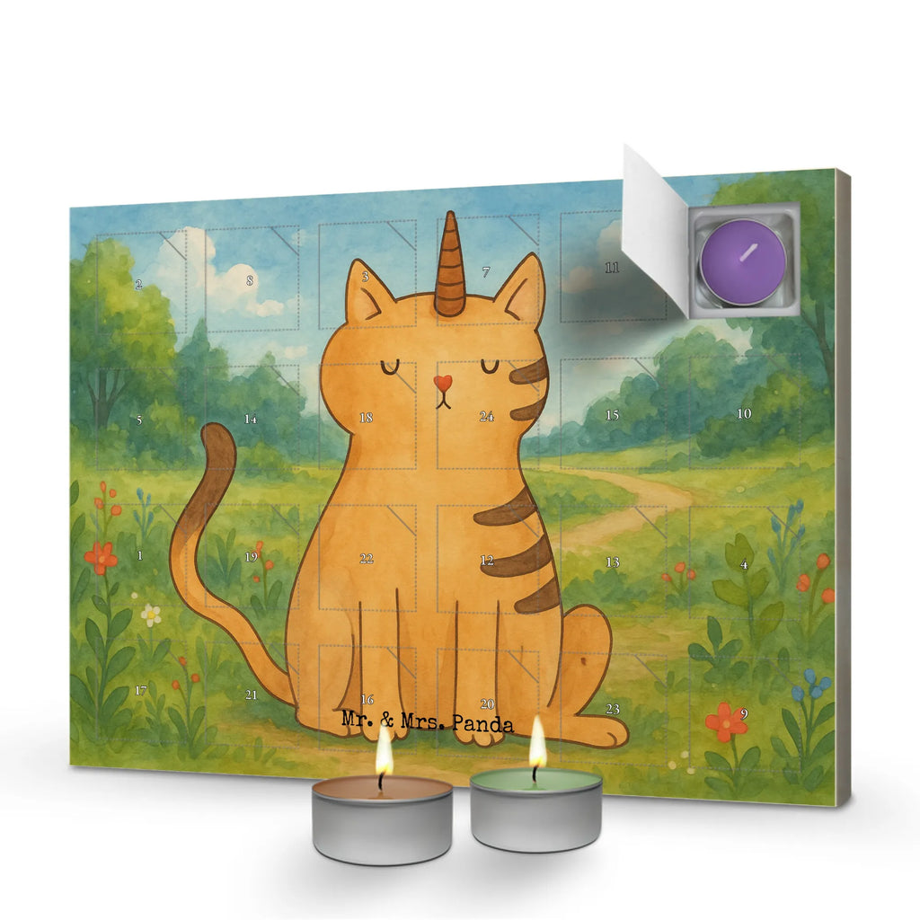 Scented candle advent calendar unicorn Cat Design unicorn, unicorns, Kitty, cat lover, cat present, Glitter, Kittycorn, Unicorn, Rainbow, cat gift