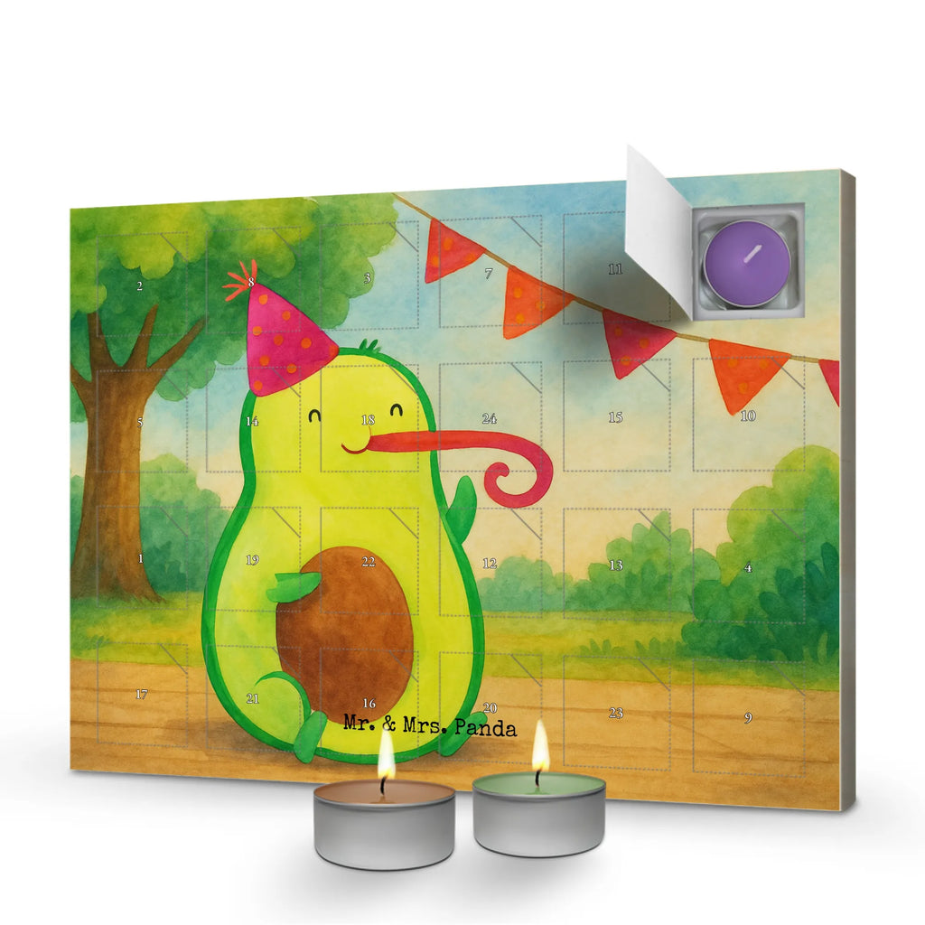Scented candle advent calendar avocado Birthday Design avocado, vegetables