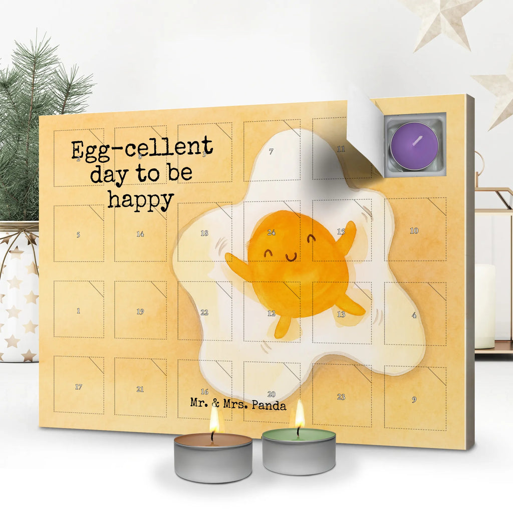 Scented candle advent calendar Fried egg egg Design small animals, cute, funny, cute animal motives, hand drawn, small world, funny sayings, good mood, happy, gifts, gift ideas, special gifts, animal lover, card, nice, fried egg, Egg, love, day