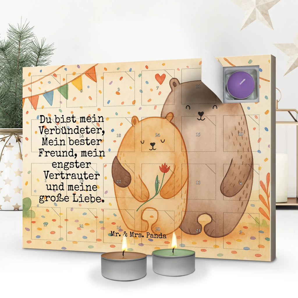 Scented candle advent calendar Bears in love Design Love, Loving, Two, Together, Marriage, Engagement, Proposal of marriage, Love gift, gift for her, gift for him, anniversary gift, Proof of love, Gift Friend, Girlfriend, Gift Wedding, Gift Girlfriend, Boyfriend, Bears, Married, Partner, Engaged, Anniversary, Wedding anniversary, Bear, In love