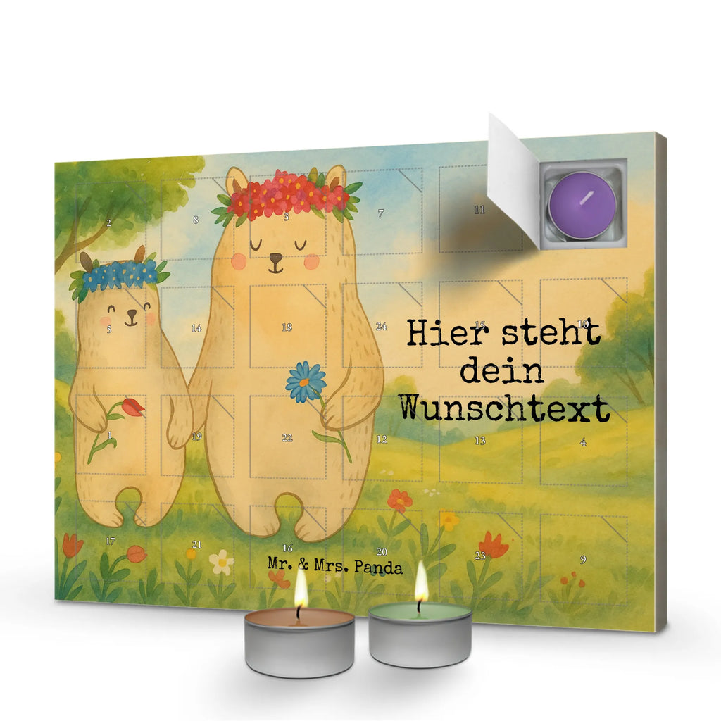  Niedźwiedzie z wianuszkiem Design Rodzina, Dzień Ojca, Dzień Matki, brat, siostra, mama, tata, babcia, dziadek