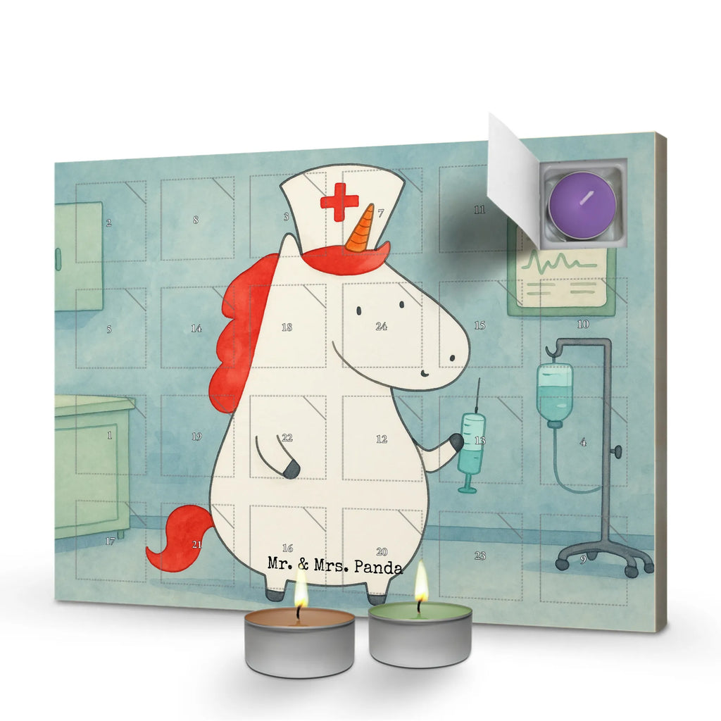 Scented candle advent calendar unicorn Nurse Design unicorn, unicorns, nurse gift, hospital, Unicorn, doctor gift, nurse thank you