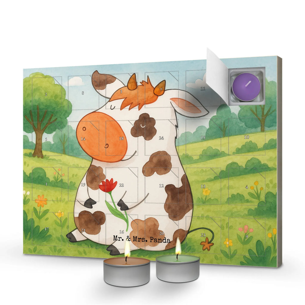 Scented candle advent calendar Cow Design farm, farm animals, animals, dairy cow, cows, yard, dreams, magic, saying, milk, nonsense, cow, motivtion