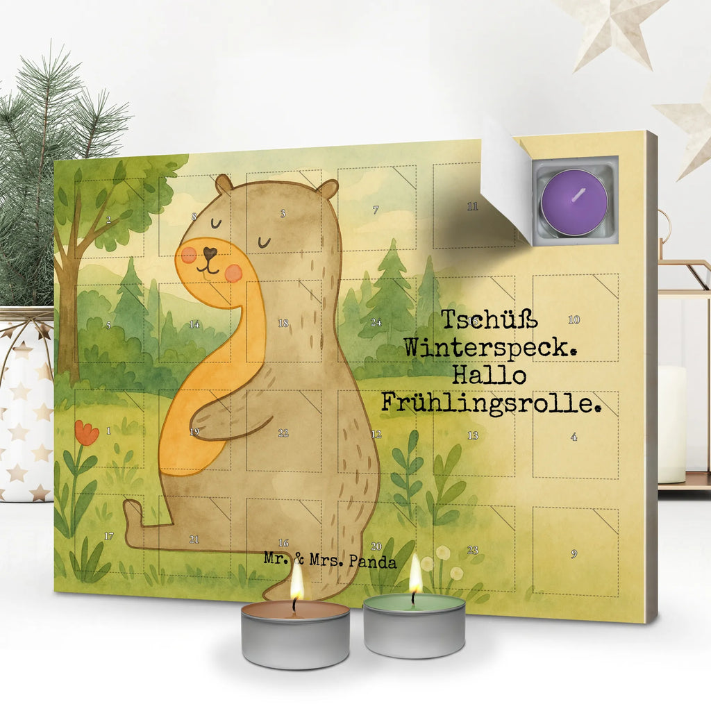 Scented candle advent calendar otter Belly Design otter, marten, sea otter, European otter, water mammal, aquatic animal, baby otter, predator, water, otter gifts, animal lover, gift ideas for animal lovers, animal, mammal, water animal, gifts for people in love, Otter Sea Otter Lake Otter