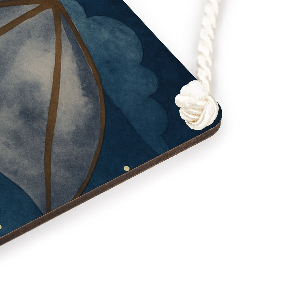 Deko Schild Fledermaus Flügel Design