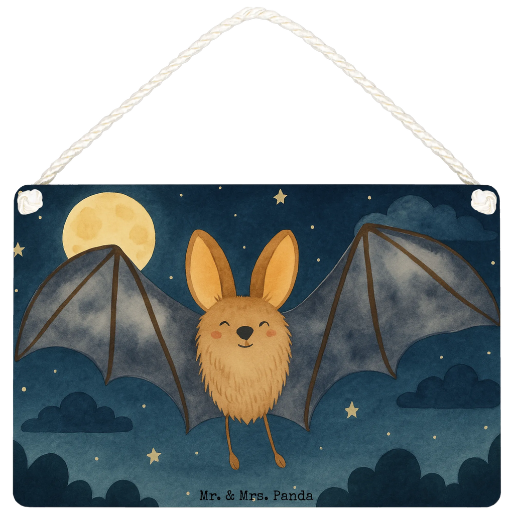 Deko Schild Fledermaus Flügel Design