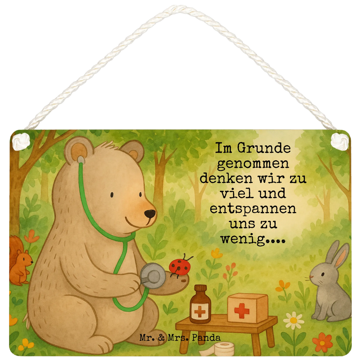 Deko Schild Bär Arzt Design Schild, Wandschild, dekotafel, Türschild, wandtafel, Motivschild, Spruchschild, Dekobrett, Wandbild Holz, Deko Wandbild, Dekoration Schild, Deko Schild, Dekoschild, hängeschild, holzbild, kleine aufmerksamkeit, wandhänger, Deko Wandtafel, sprüche schild, Holzschild, Teddy, Teddybär, Bär, Doktorin, Ärztin, Professorin, Doktor, Professor, Arzt