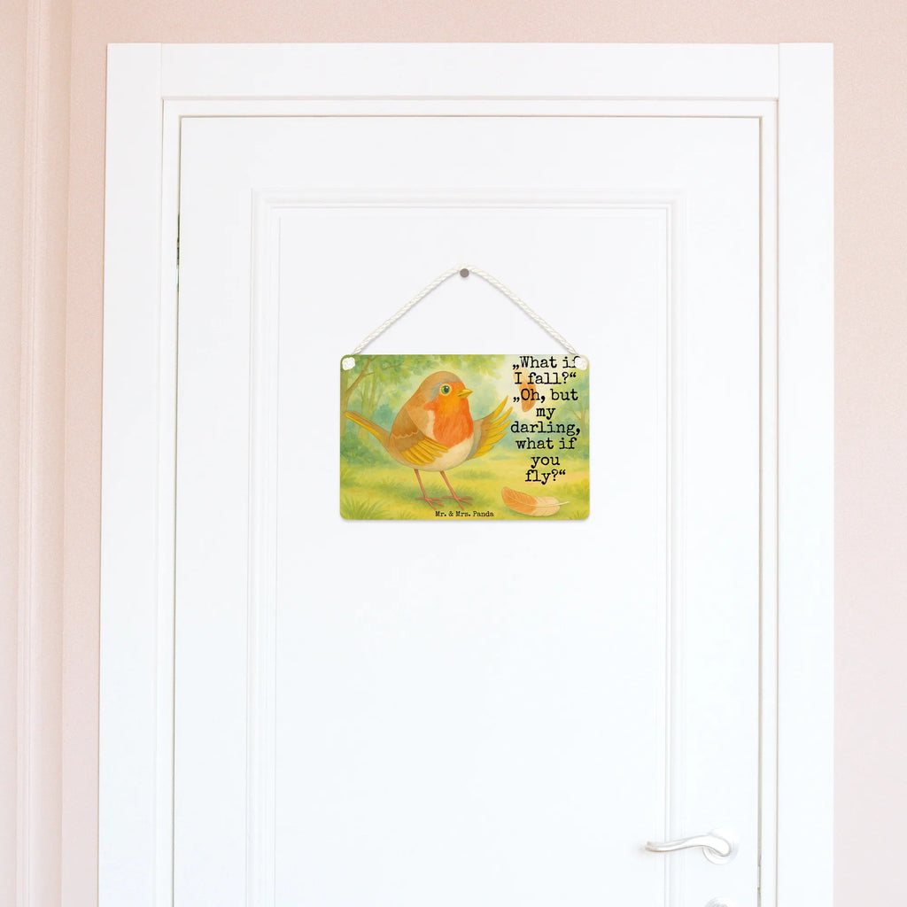 Deko Schild Rotkehlchen Federn Design Türschild, Küchenschild, Wandschild, Deko Schild, Dekoschild Für Flur, Motiv Schild, Holztafel, Home Schilder, Türschild Familie, Büro, Deko Wandtafel, Schild mit Spruch, Deko schild Für Küche, Dekos child Für Garten, Dekoschild Zum Aufhängen, Badschild, Türschild Mit Spruch, Spruchschild, WC Schild, Holzschild, Dekoschild, Deko schild Für Balkon, Deko schild Für Wohnzimmer, Dekoschild Für Badezimmer, lustige Sprüche, Tiere, Tiermotive, Gute Laune, Motivation Sprüche, fliegen, Vogel, Spruch Motivation, Rotkehlchen, Spruch Mut, What if i fall, Motivationsbilder