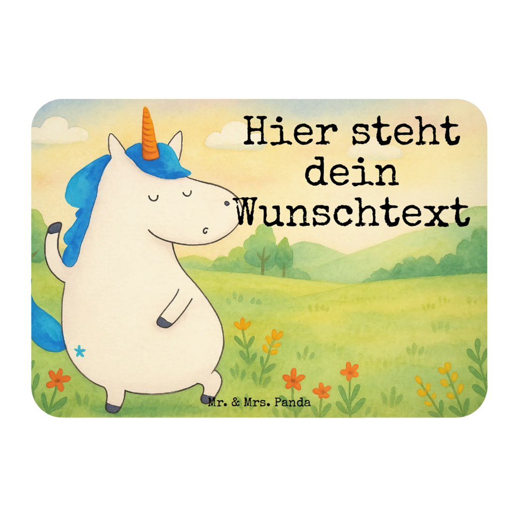 Personalizowany Magnes jednorożec Mężczyzna Design Jednorożec, jednorożce, dekoracje jednorożca, jednorożec