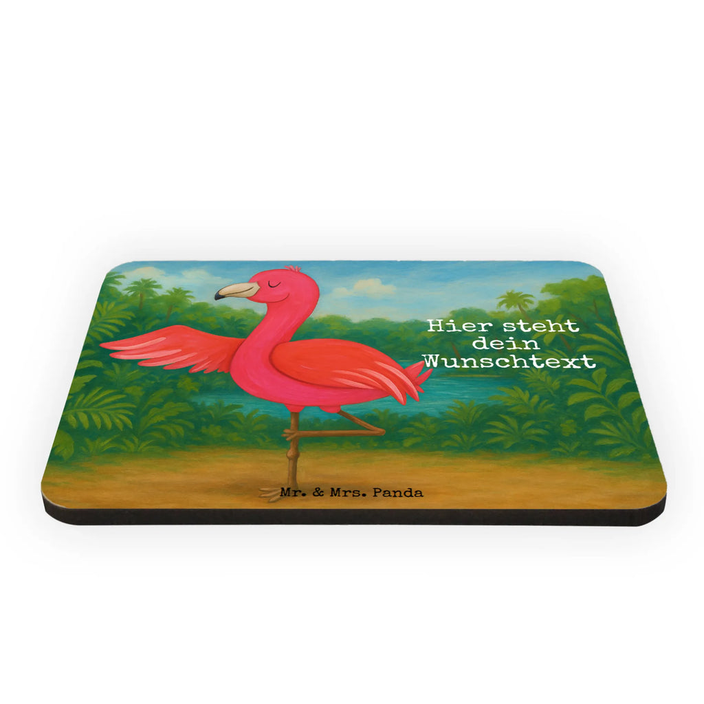 Personalizowany Magnes Flamingo joga Design Flamingo