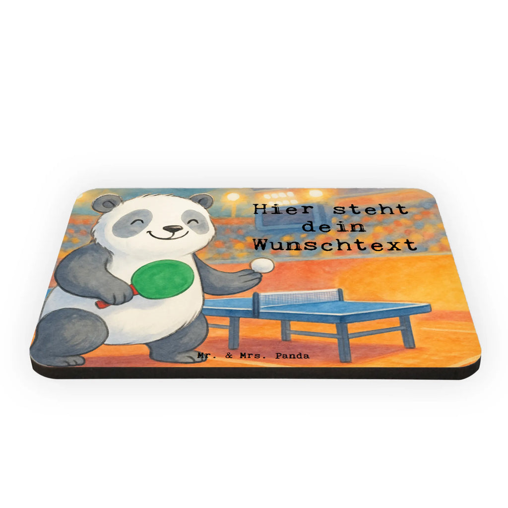 Personalized Magnet panda table tennis Design Gift, sport, hobby, giving, thank you, award, profit, athlete, ball sports, table tennis club, Table tennis, table tennis association