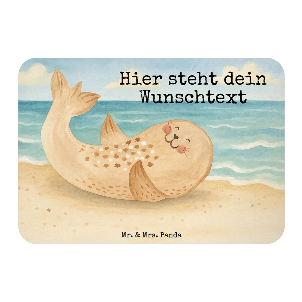 Personalizowany Magnes foka Leżeć Design Motywy zwierzęce, dobra energia, zabawne powiedzonka, zwierzęta