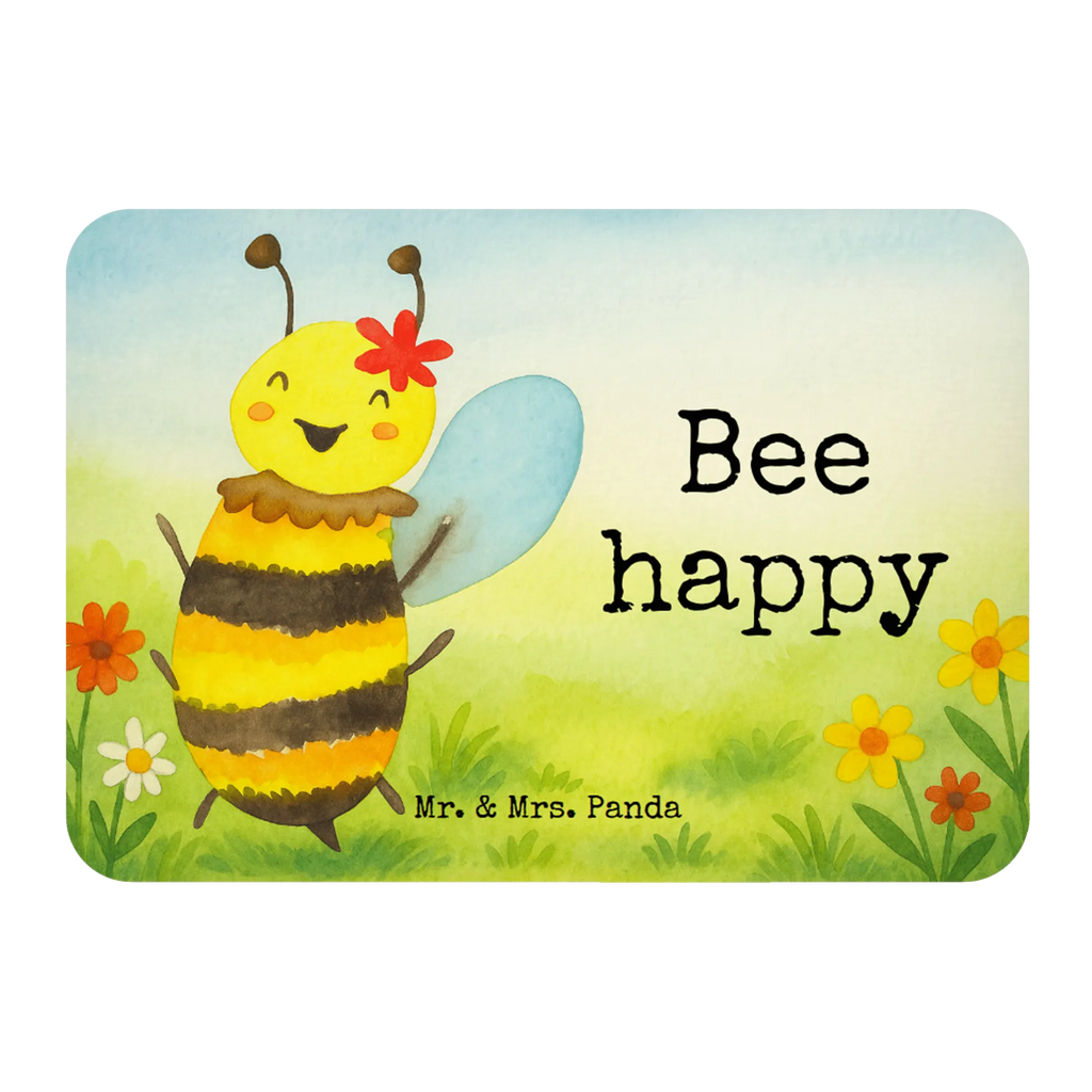 Magnet Biene Happy Design Pinnwandmagnet, Souvenir Magnet, Notiz Magnet, Kühlschrankmagnet, Kühlschrank Dekoration, Motivmagnete, Dekomagnet, Whiteboard Magnet, Biene, Wespe, Hummel