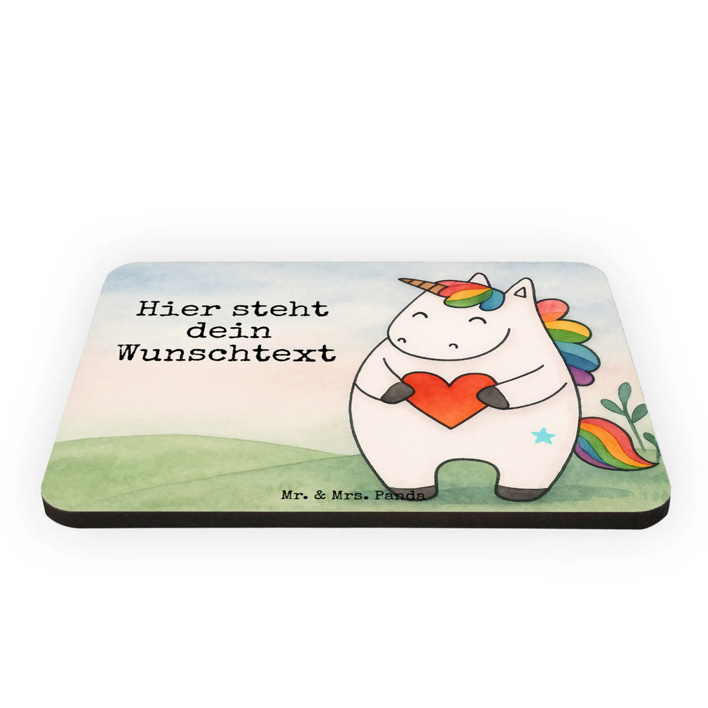 Personalizowany Magnes Jednorożec serce Design Jednorożec, jednorożce, dekoracje jednorożca, jednorożec