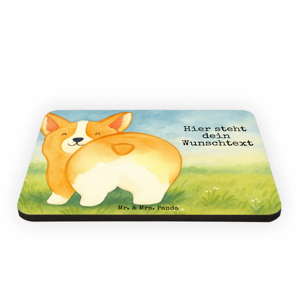 Personalizowany Magnes Corgi tyłek Design Pies, motyw psa, zwierzę domowe, rasa psa, miłośnik zwierząt, właściciel psa, powiedzenia