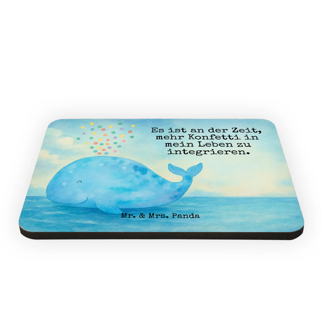 Magnet Wal Konfetti Design Pinnwandmagnet, Whiteboard Magnet, Motivmagnete, Dekomagnet, Souvenir Magnet, Notiz Magnet, Kühlschrankmagnet, Kühlschrank Dekoration, Meerestiere, Meer, Urlaub, Abnehmen, Wal, Neustart, Lebensabschnitt, Motivation, Wale, Diät, Trennung, Neuanfang, Geburtstag, Konfetti