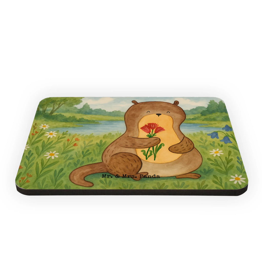 Magnet Otter Blumenstrauß Design Dekomagnet, Whiteboard Magnet, Kühlschrank Dekoration, Kühlschrankmagnet, Pinnwandmagnet, Motivmagnete, Notiz Magnet, Souvenir Magnet, Otter, Fischotter, Seeotter, Otter Seeotter See Otter