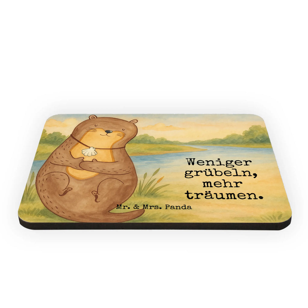 Magnet Otter Muschel Design Dekomagnet, Whiteboard Magnet, Kühlschrankmagnet, Motivmagnete, Pinnwandmagnet, Notiz Magnet, Souvenir Magnet, Kühlschrank Dekoration, Otter, Fischotter, Seeotter, träumen, Motivation, grübeln, Otterliebe, Tagträumen, Büro