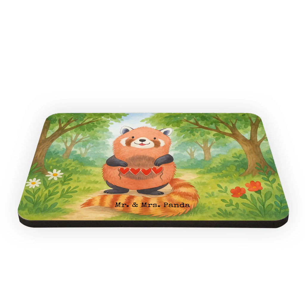 Magnet Roter Panda Design Kühlschrank Dekoration, Notiz Magnet, Motivmagnete, Pinnwandmagnet, Whiteboard Magnet, Dekomagnet, Souvenir Magnet, Kühlschrankmagnet, Tiermotive, Gute Laune, lustige Sprüche, Tiere, Liebling, Lieblingsmensch, Herz, Rot, Liebe, Panda