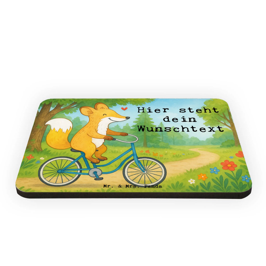 Personalizowany Magnes lis Jazda na rowerze Design Prezent, Sport, Dyscyplina sportowa, Hobby, Darować, Dziękuję, Dzięki, Wyróżnienie, Wygrana, Sportowiec