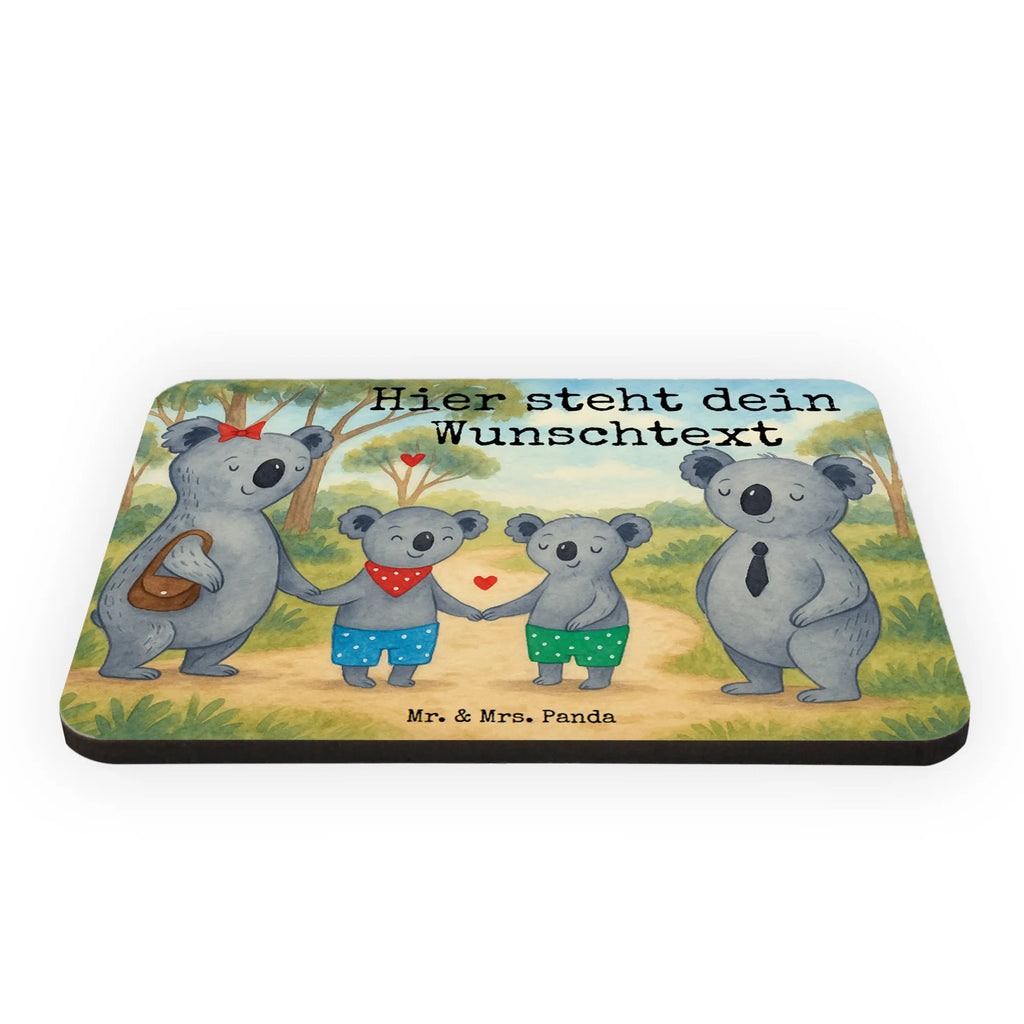 Personalized Magnet Koala family with two kids Design Family, Father's Day, Mother's Day, brother, sister, Mom, Dad, koala, koala bear, koala family, favourite family, best family, family life, family time, family