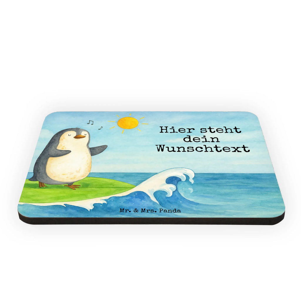 Personalized Magnet Penguin surfer Design Penguin, North Pole, Winter, Penguins, holidays, waves, wave riding, penguins, surfing, surfers, Portugal, Hawaii