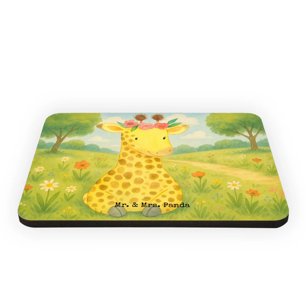 Magnet Giraffe Blumenkranz Design Kühlschrank Dekoration, Pinnwandmagnet, Dekomagnet, Notiz Magnet, Souvenir Magnet, Kühlschrankmagnet, Whiteboard Magnet, Motivmagnete, Afrika, Wildtiere, Freundin, Abenteurer, Giraffe, Selbstliebe, Blumenkranz