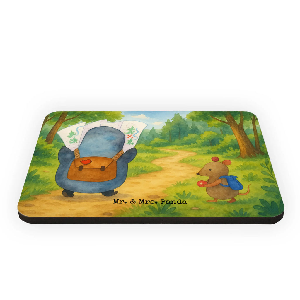 Magnet Pinguin & Maus Wanderer Design Motivmagnete, Notiz Magnet, Kühlschrankmagnet, Souvenir Magnet, Dekomagnet, Whiteboard Magnet, Pinnwandmagnet, Kühlschrank Dekoration, Pinguin, Abenteuer, Wanderlust, Abenteurer, Roadtrip, Ausflug, Pinguine, wandern